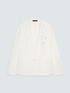 Blazer aus Scuba mit Kristallapplikationen image number 4