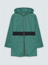 Parka with contrast band image number 5
