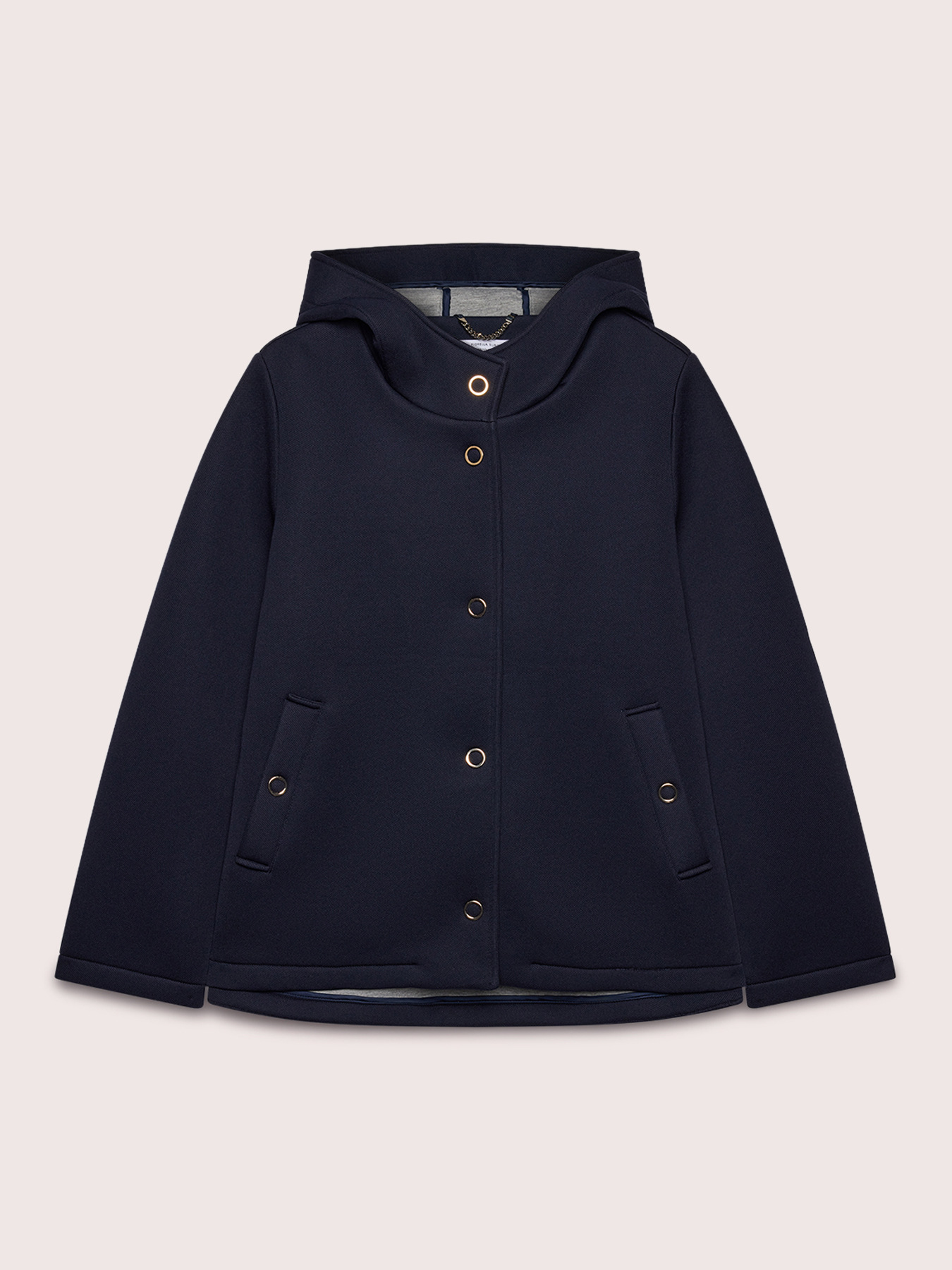 Hooded scuba jacket image number 4
