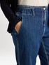 Balloon jeans with contrast stitching image number 3