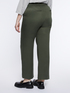 Straight-leg lyocell and cotton trousers image number 1