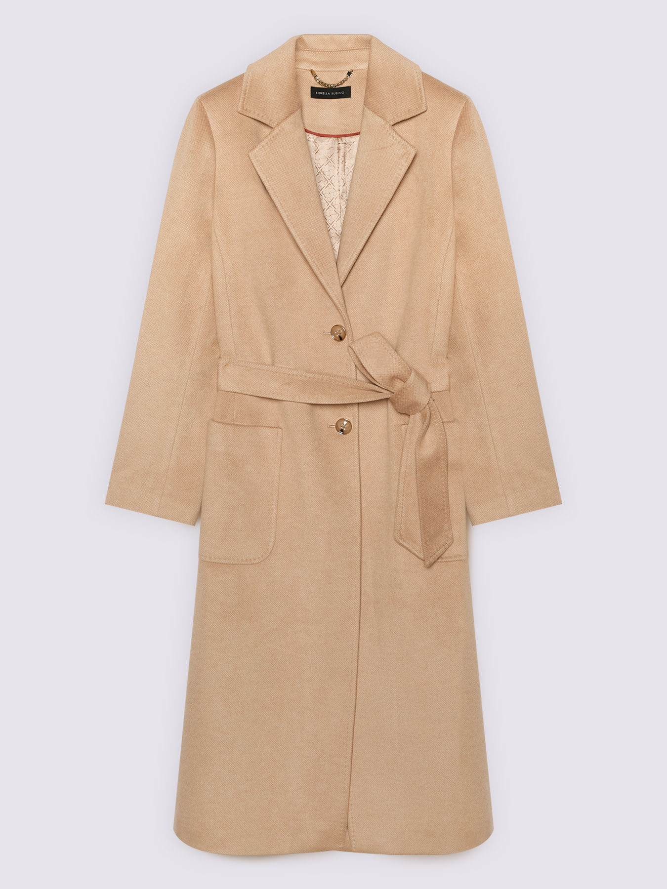 Cappotto lungo con cintura image number 6