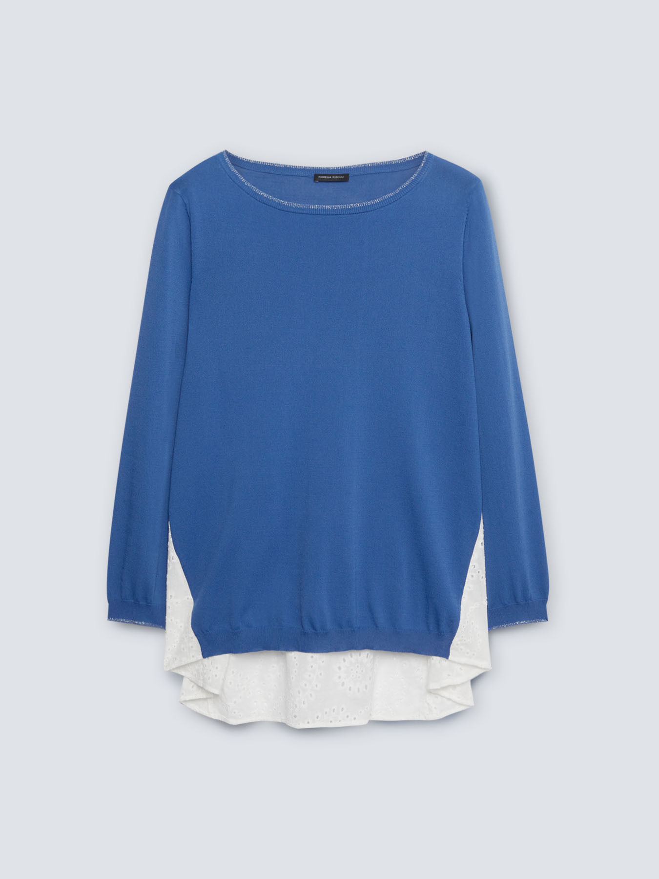 Maglia con inserti in sangallo image number 4