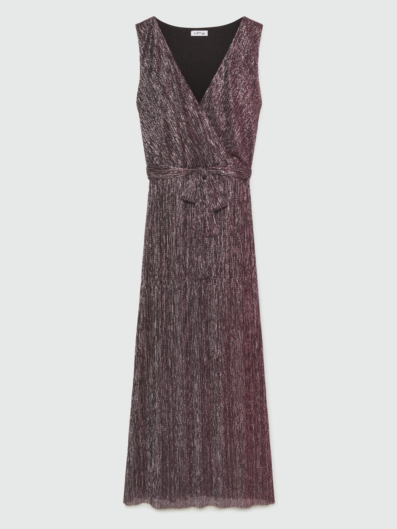 Langes Lurex-Kleid image number 4