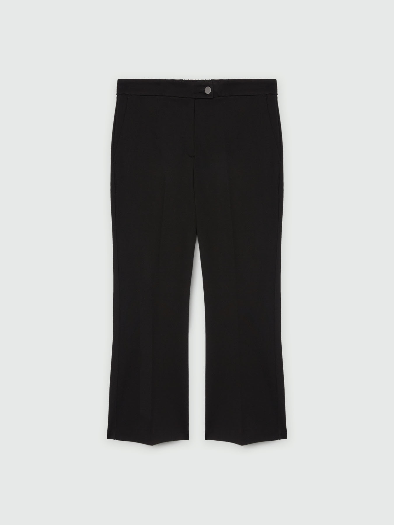 Pantalones kick flare de viscosa LENZING&trade; ECOVERO&trade; image number 4