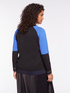 Colour block sweater with round neck image number 1