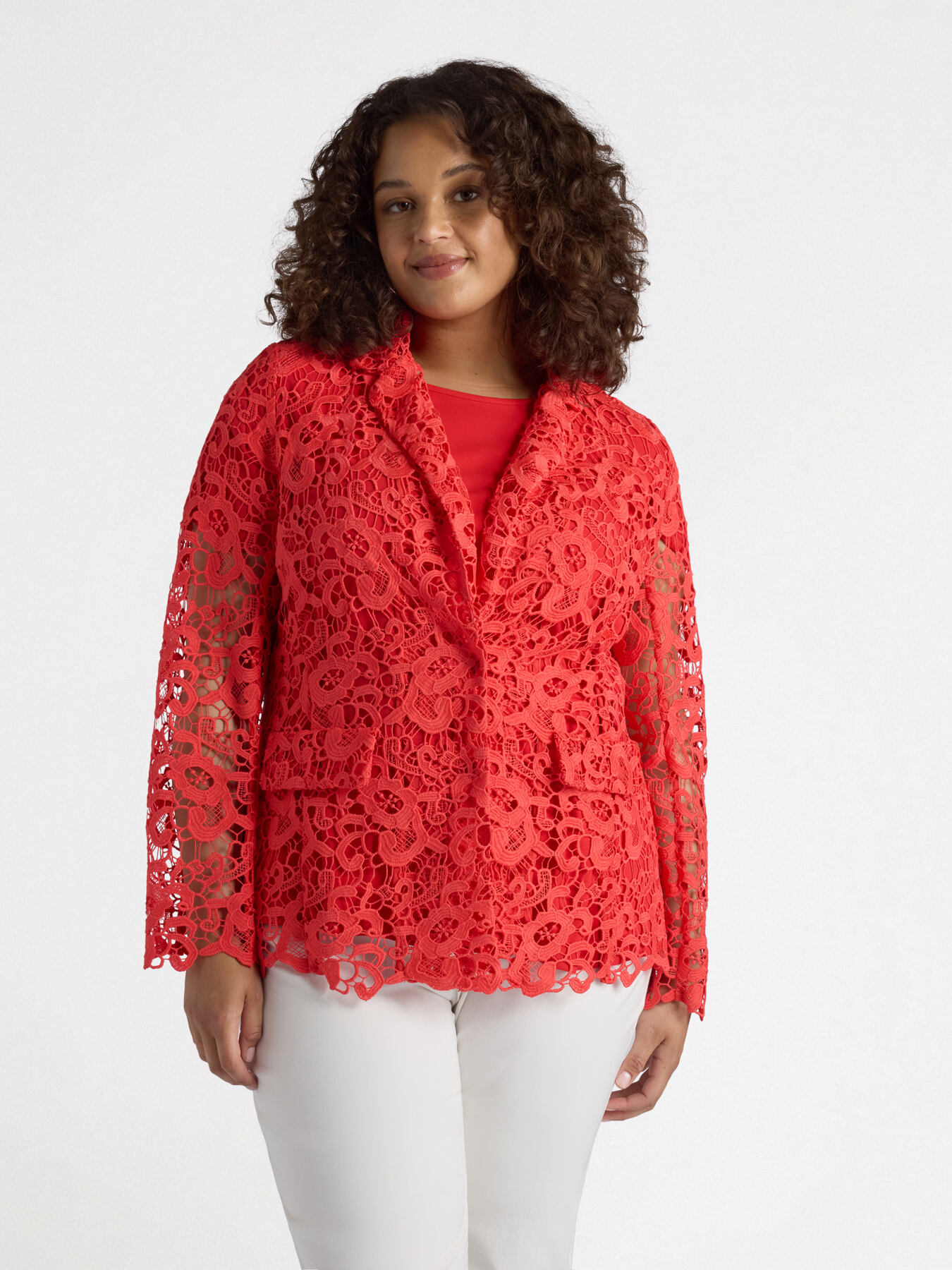 Blazer in pizzo image number 2