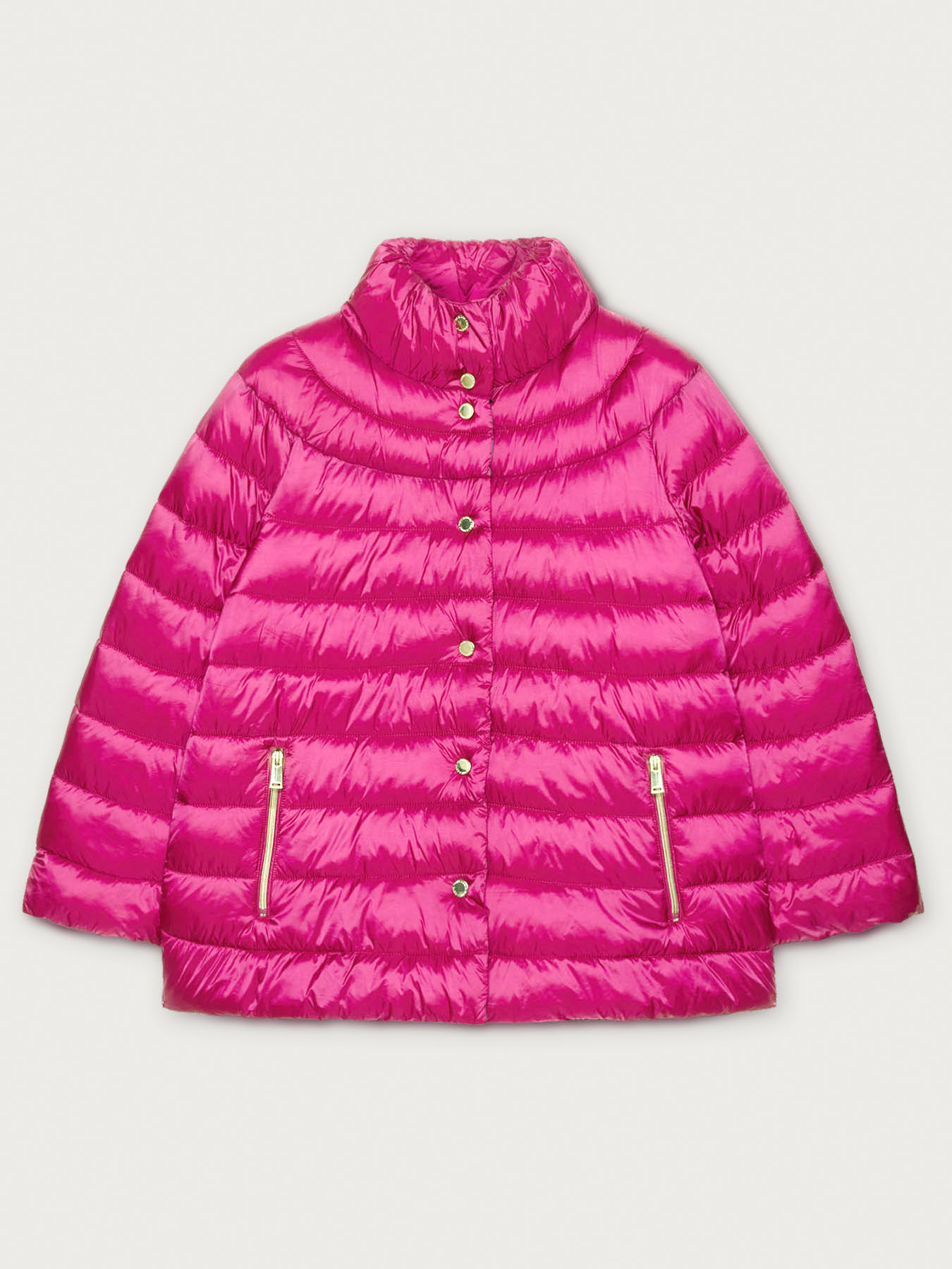 Piumino light weight con collo arricciato image number 3