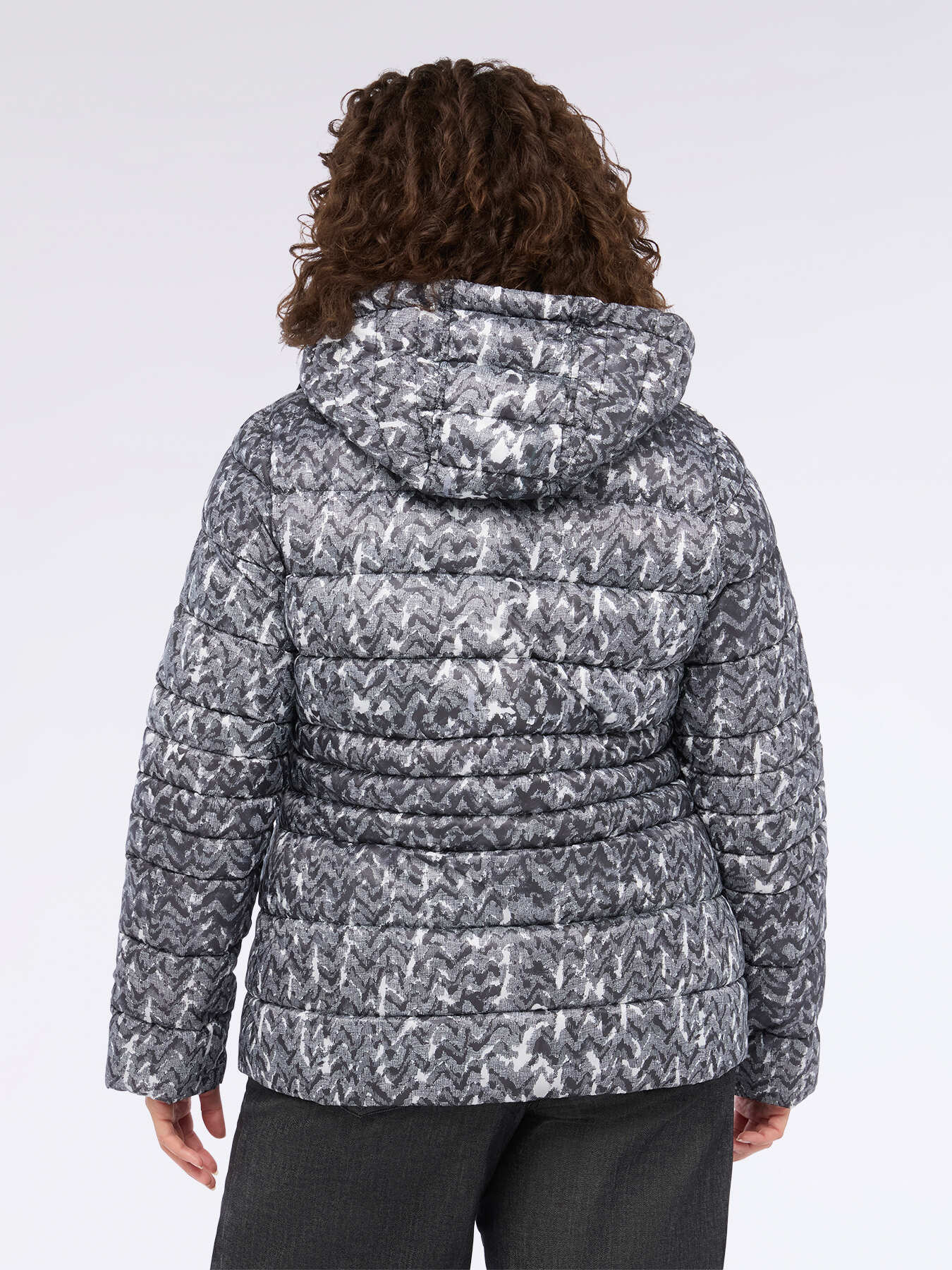 Wendbare Daunenjacke mit abnehmbarer Kapuze image number 2