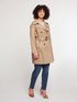 Trench coat with belt image number 0