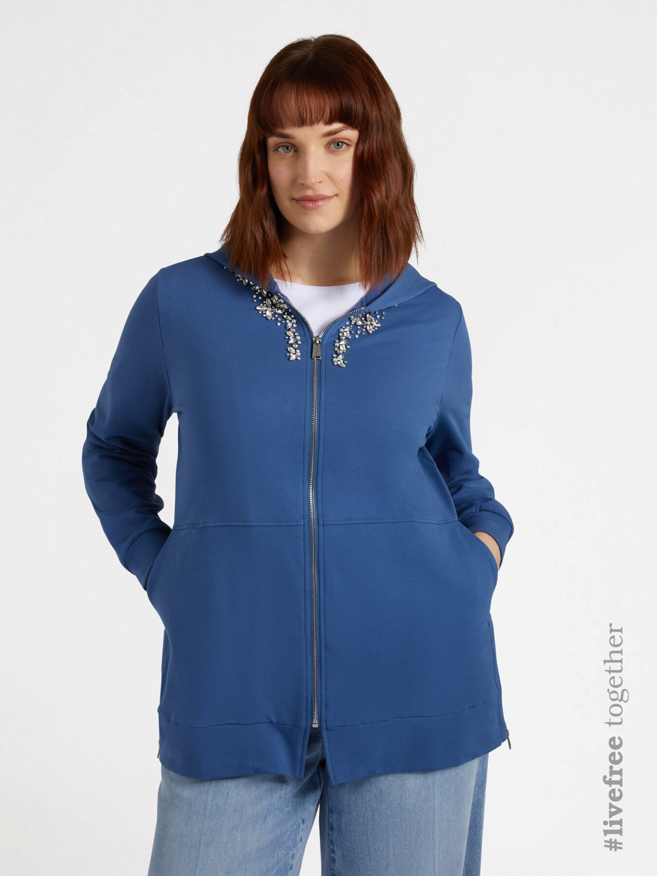 Embroidered sweatshirt image number 0