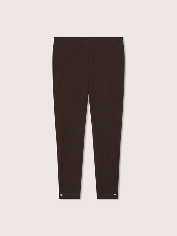 Leggings-Hose aus Milano-Strick