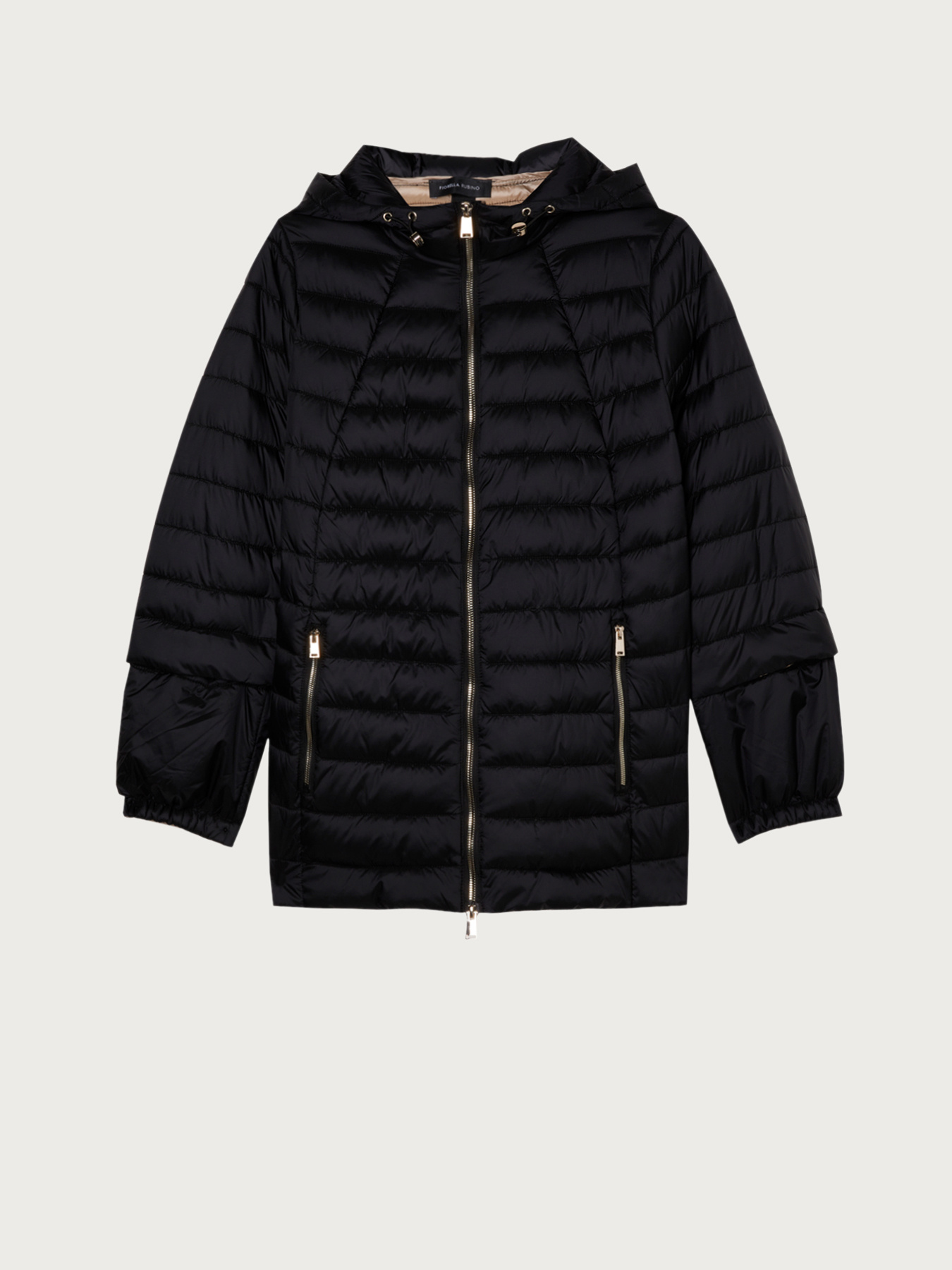 Down jacket with removable sleeves image number 3