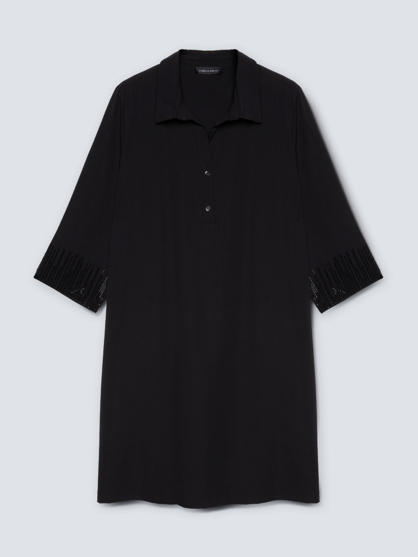 Robe avec strass au bas de la manche image number 3