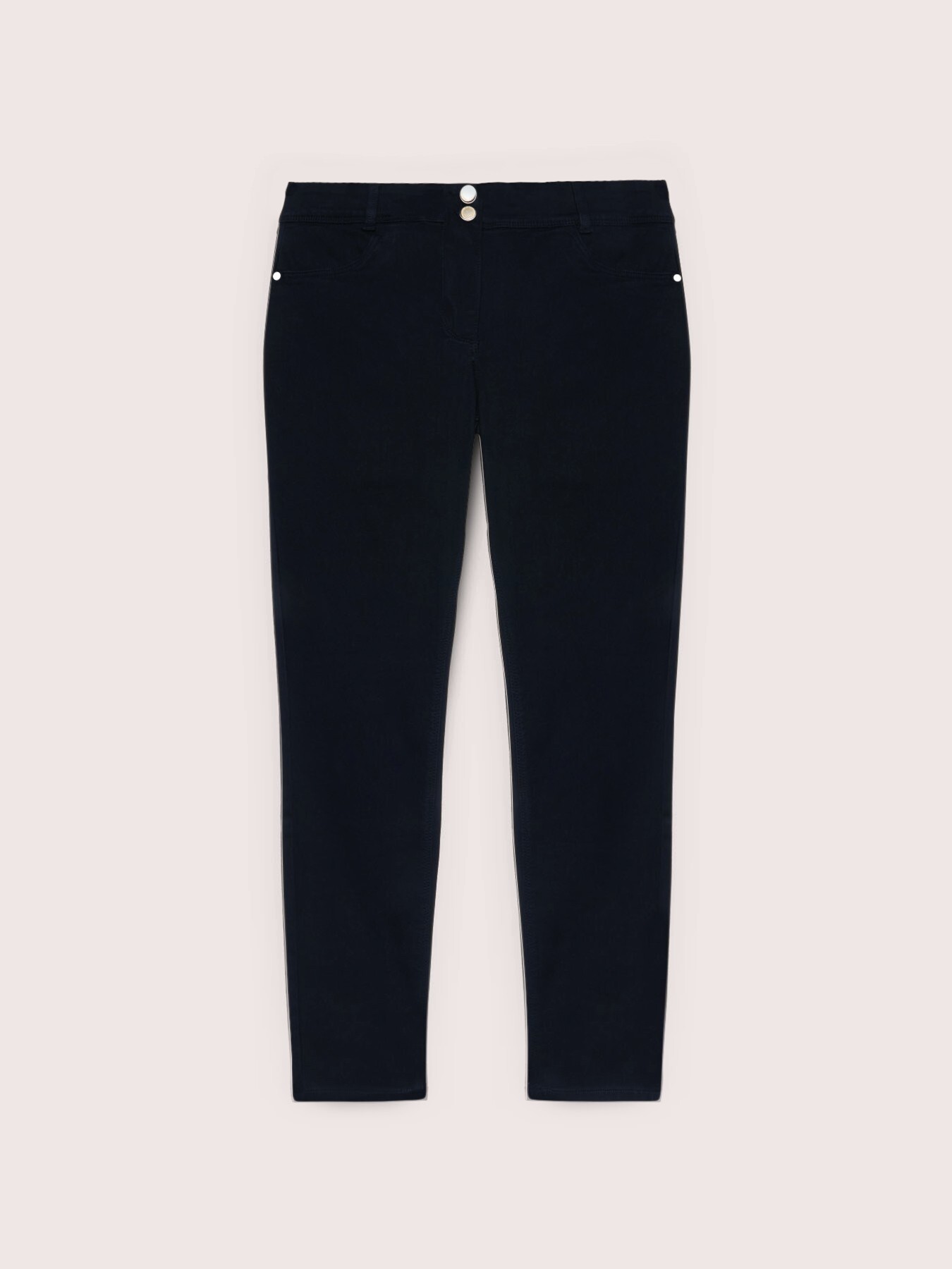 Skinny Jeans total black image number 0