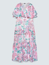 Floral georgette dress image number 5