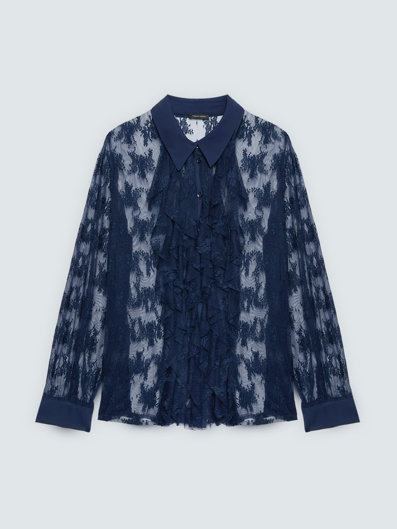 Chemise en dentelle avec volants image number 4