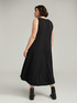Long dress with drawstring at the hem image number 1