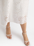 Long broderie anglaise cotton dress image number 3