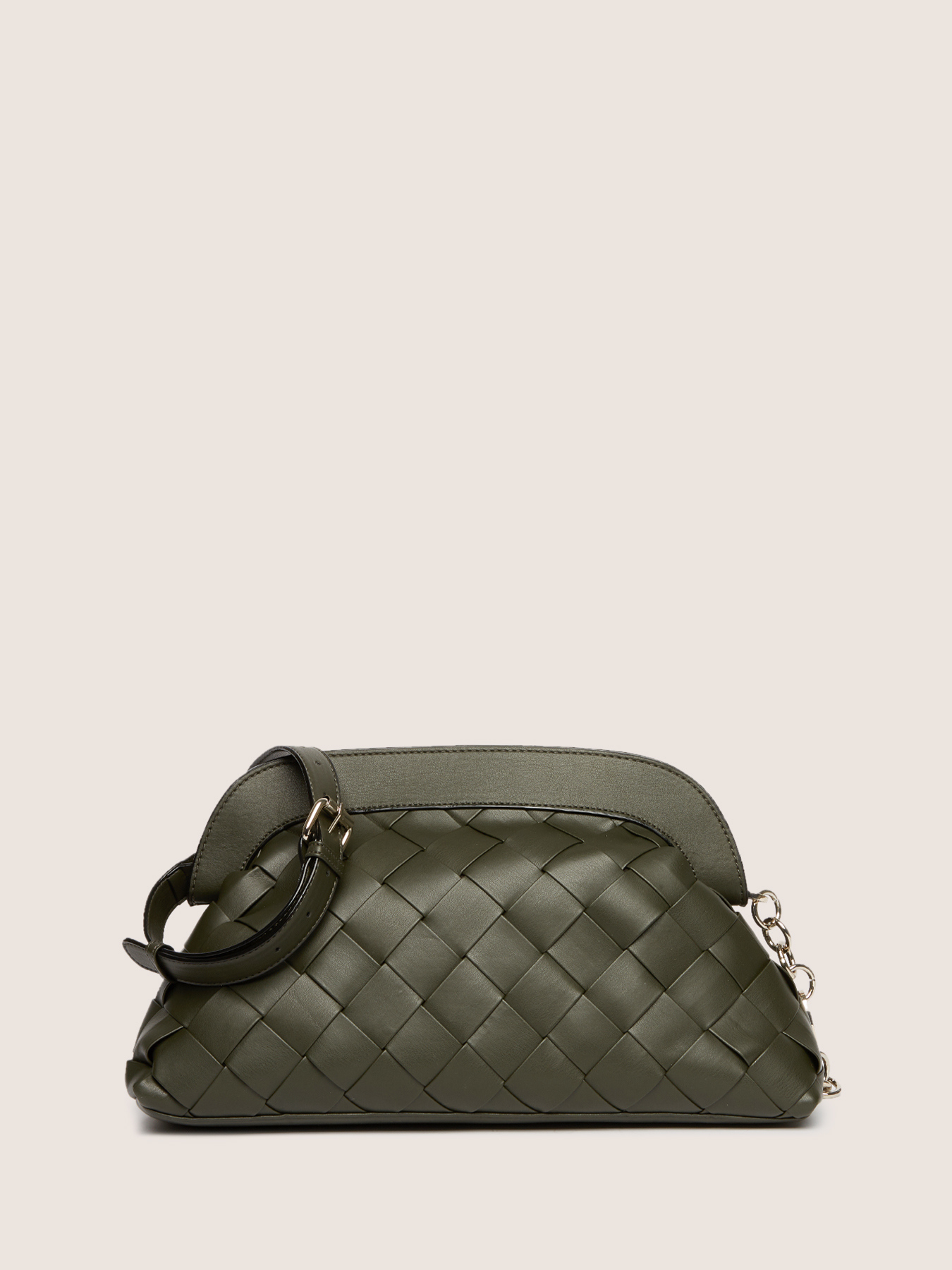 Geflochtene Tasche mit starrem Verschluss image number 2