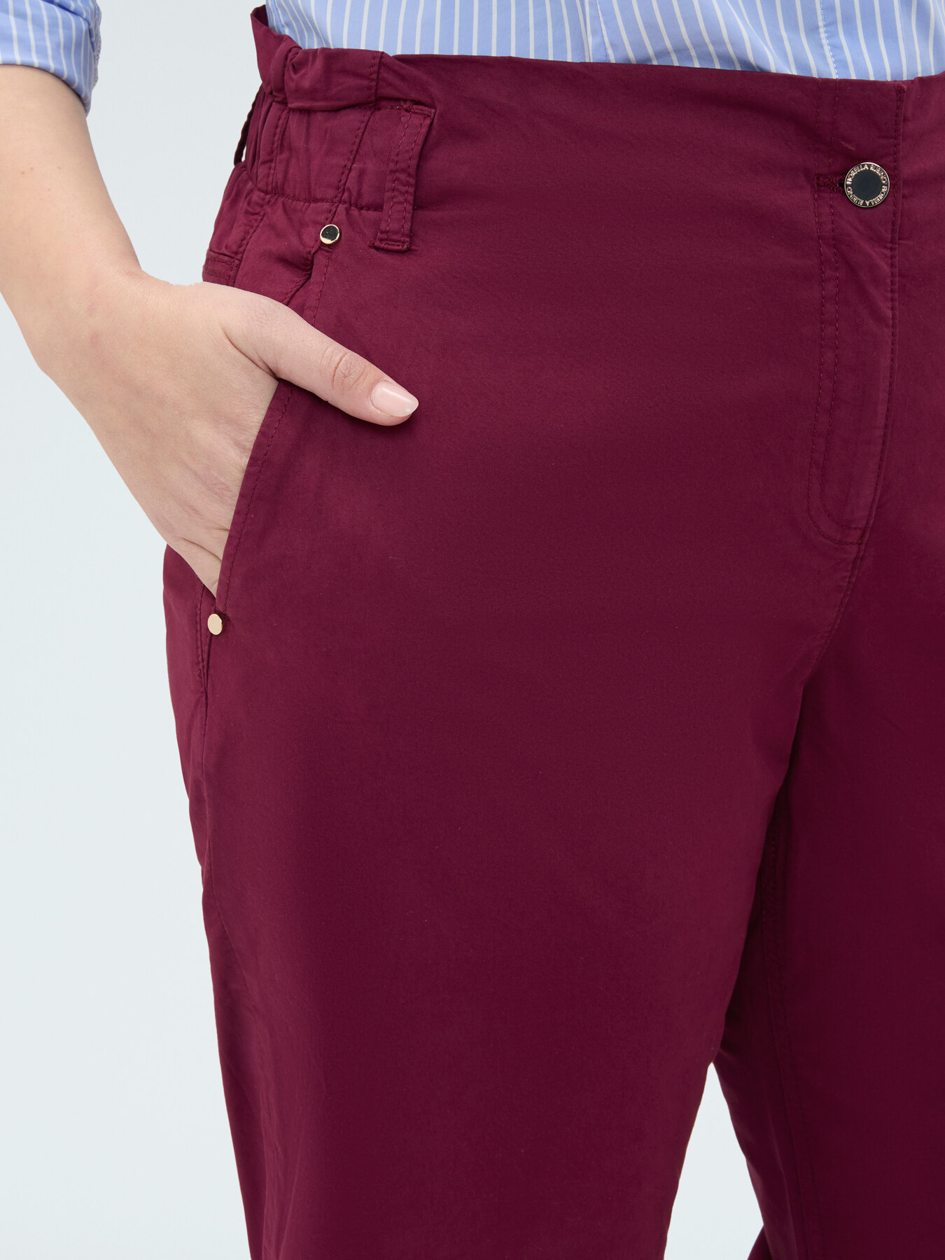 Pantaloni Balloon in misto cotone image number 2