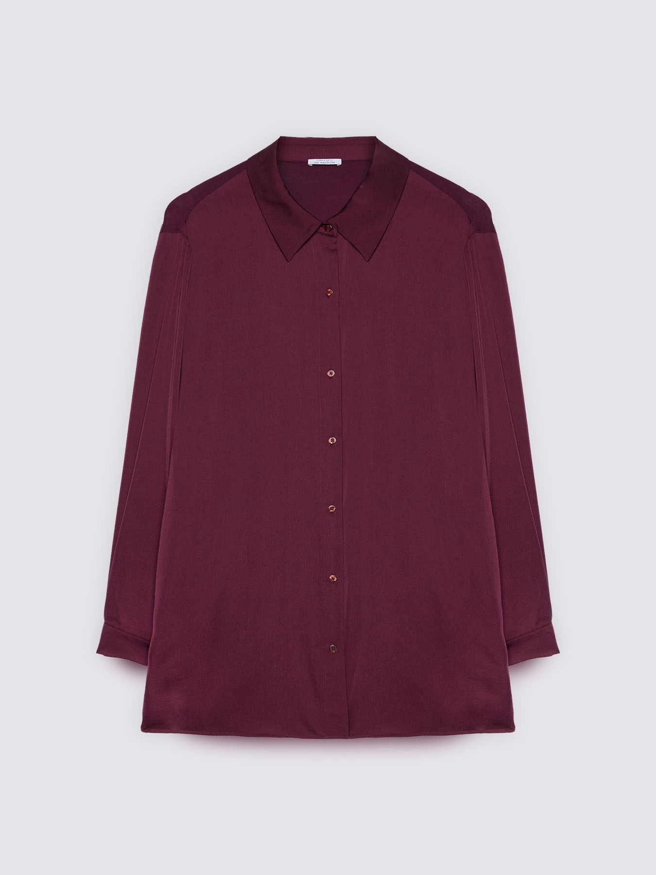 Chemise bi-mati&egrave;re m&eacute;lange viscose image number 4