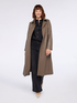 Long trench coat with waist belt image number 1