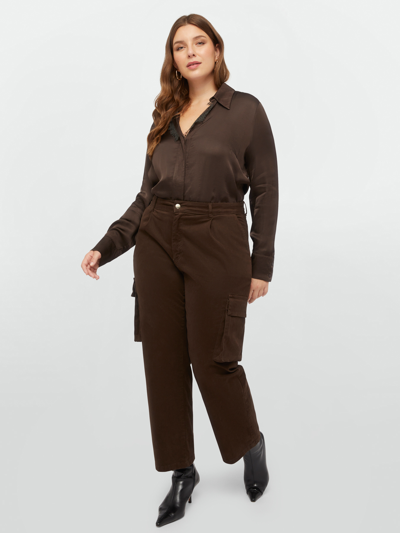 Cargo-Hose aus Baumwollflanell image number 0