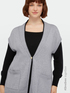 LENZING&trade; ECOVERO&trade; viscose two-tone cardigan image number 0