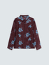 Camicia con stampa in misto seta image number 4