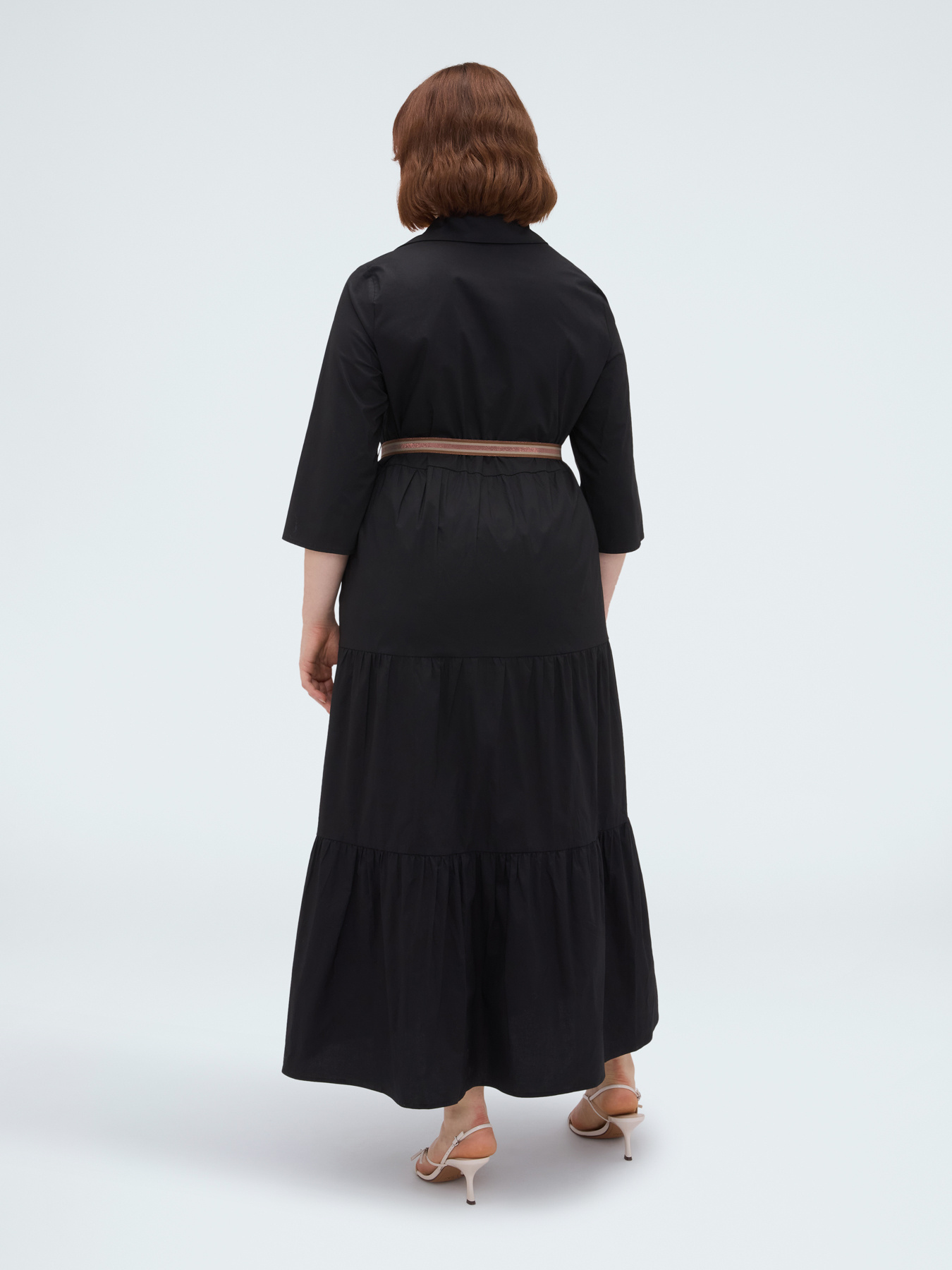 Power viscose shirt dress image number 1