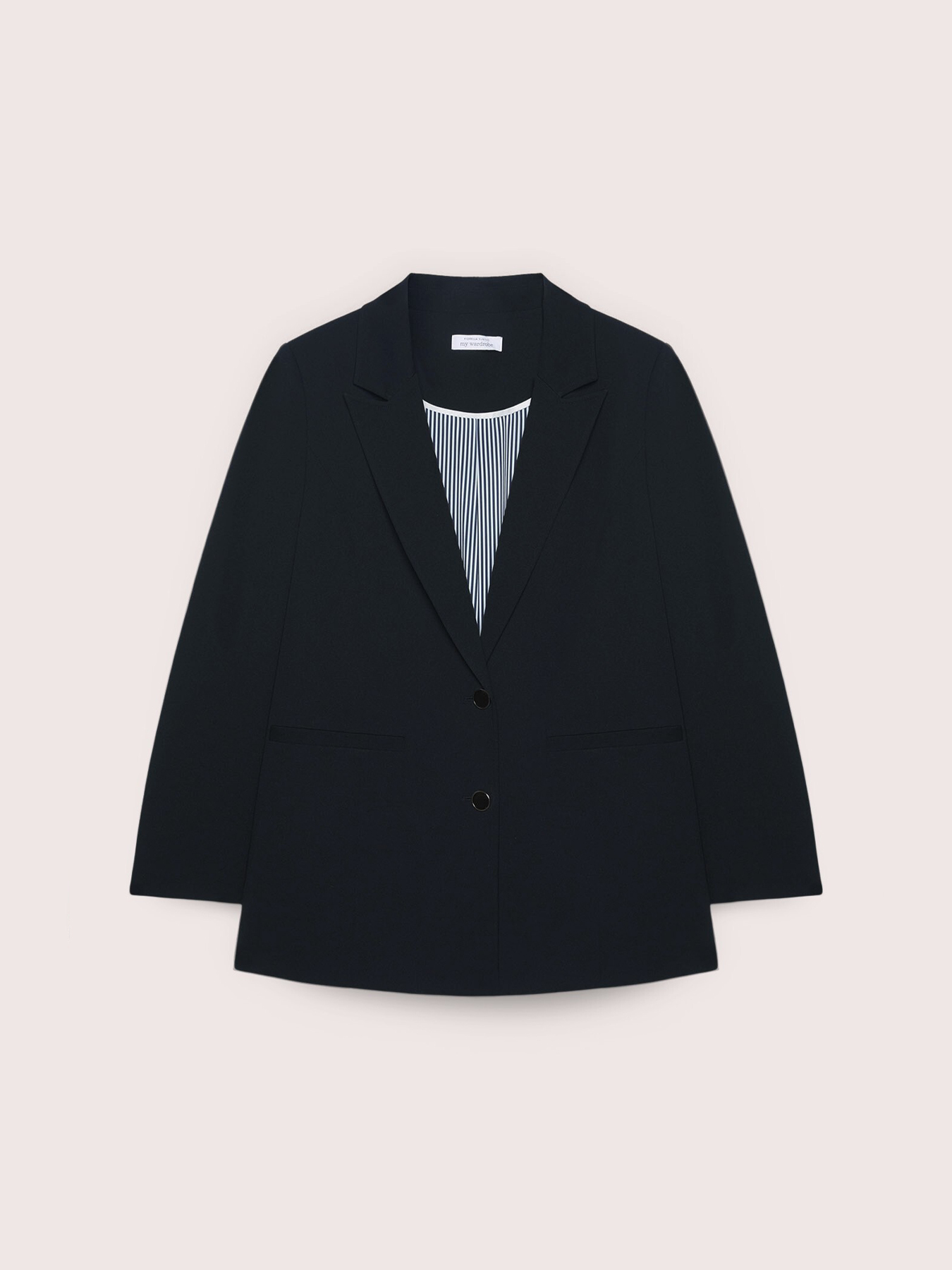Taillierter Blazer aus Stretchstoff image number 4