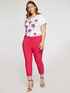 Camiseta con bordado de palmeras image number 2