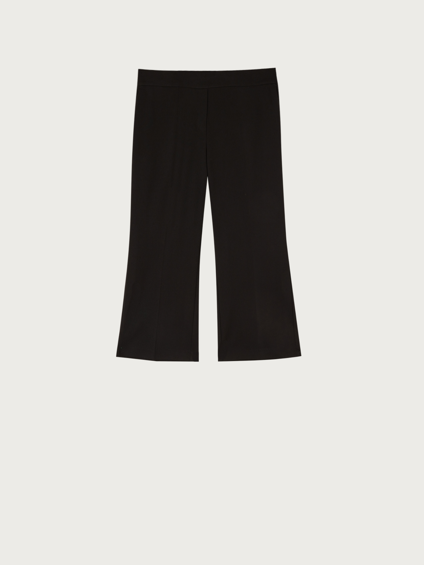 Cropped-Hose aus Scuba-Stoff image number 3