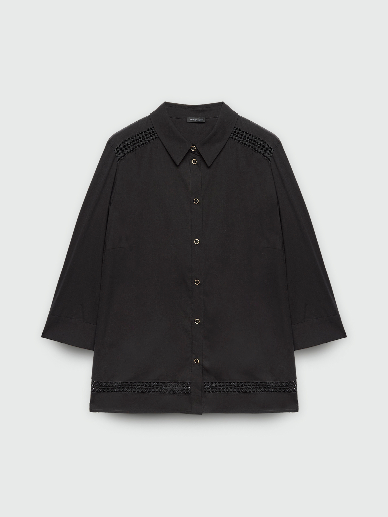 Hemdbluse mit Ajour-S&auml;umen image number 4