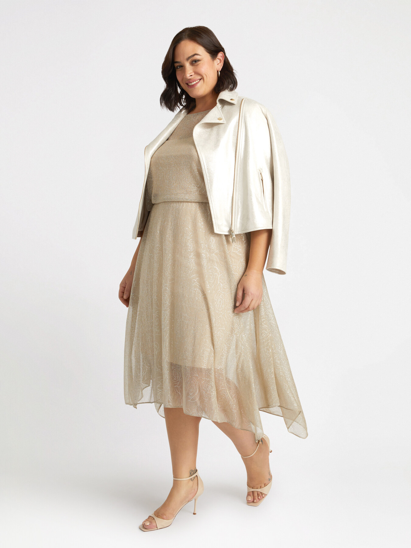 Robe en jersey lurex image number 3