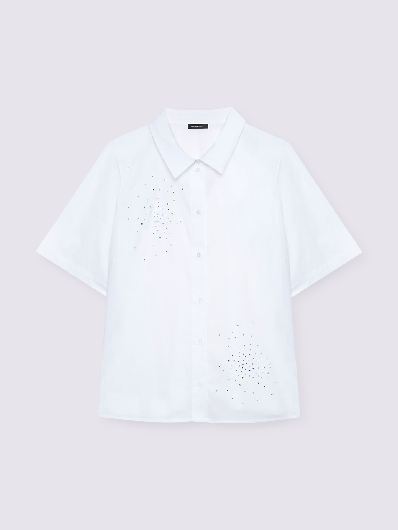 Camicia con applicazioni luminose image number 4