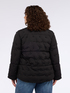 Down jacket with all-over pearl applications image number 2