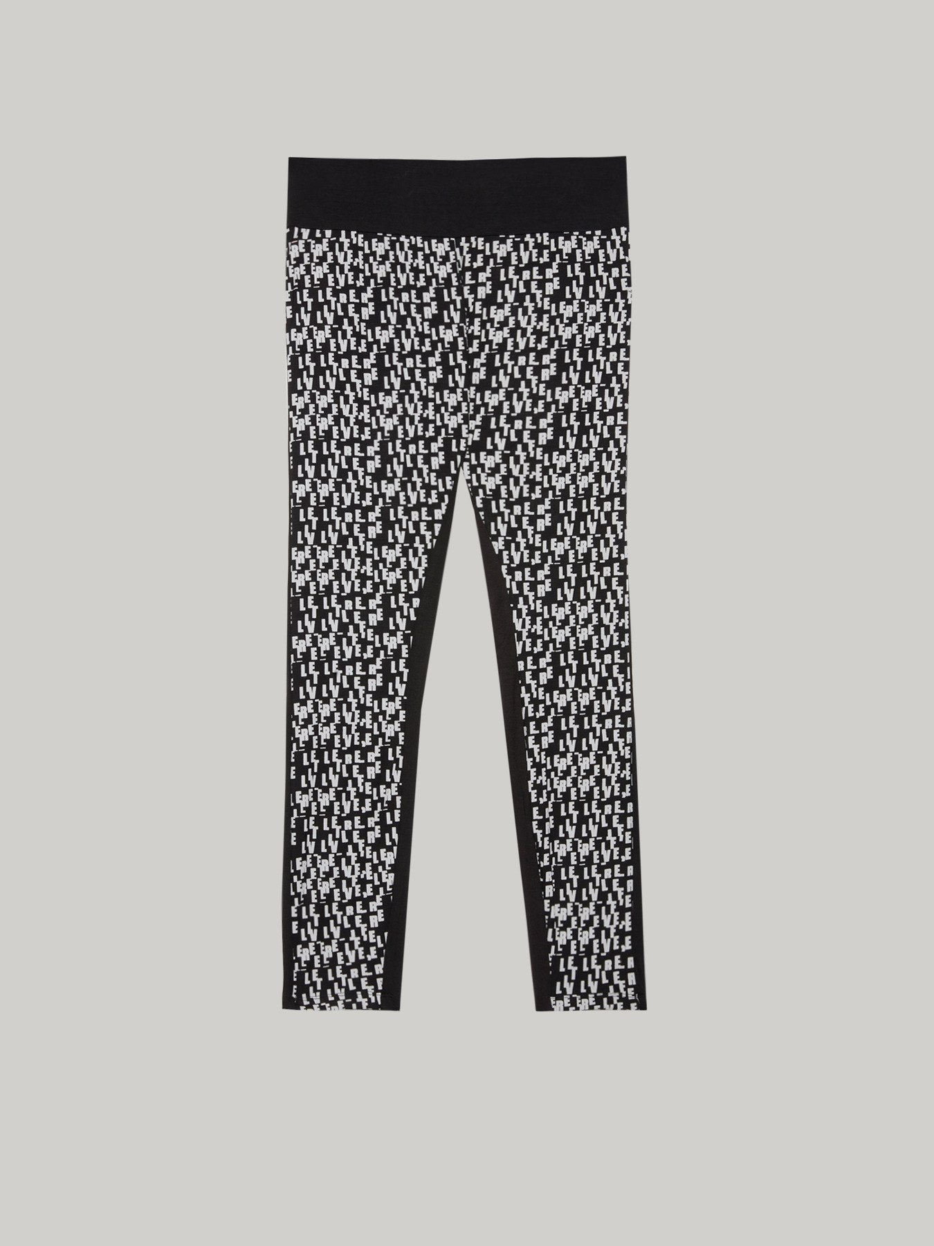 Pantaloni "GO." stampa lettering image number 3