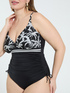 Maillot de bain une pi&egrave;ce &agrave; imprim&eacute; tropical image number 4