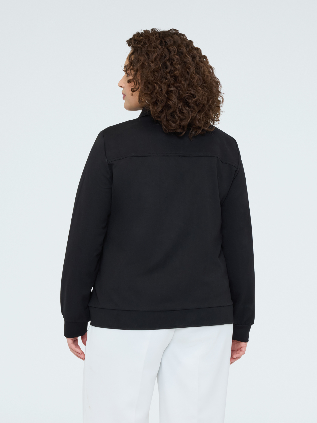 Chemise shacket en molleton image number 1