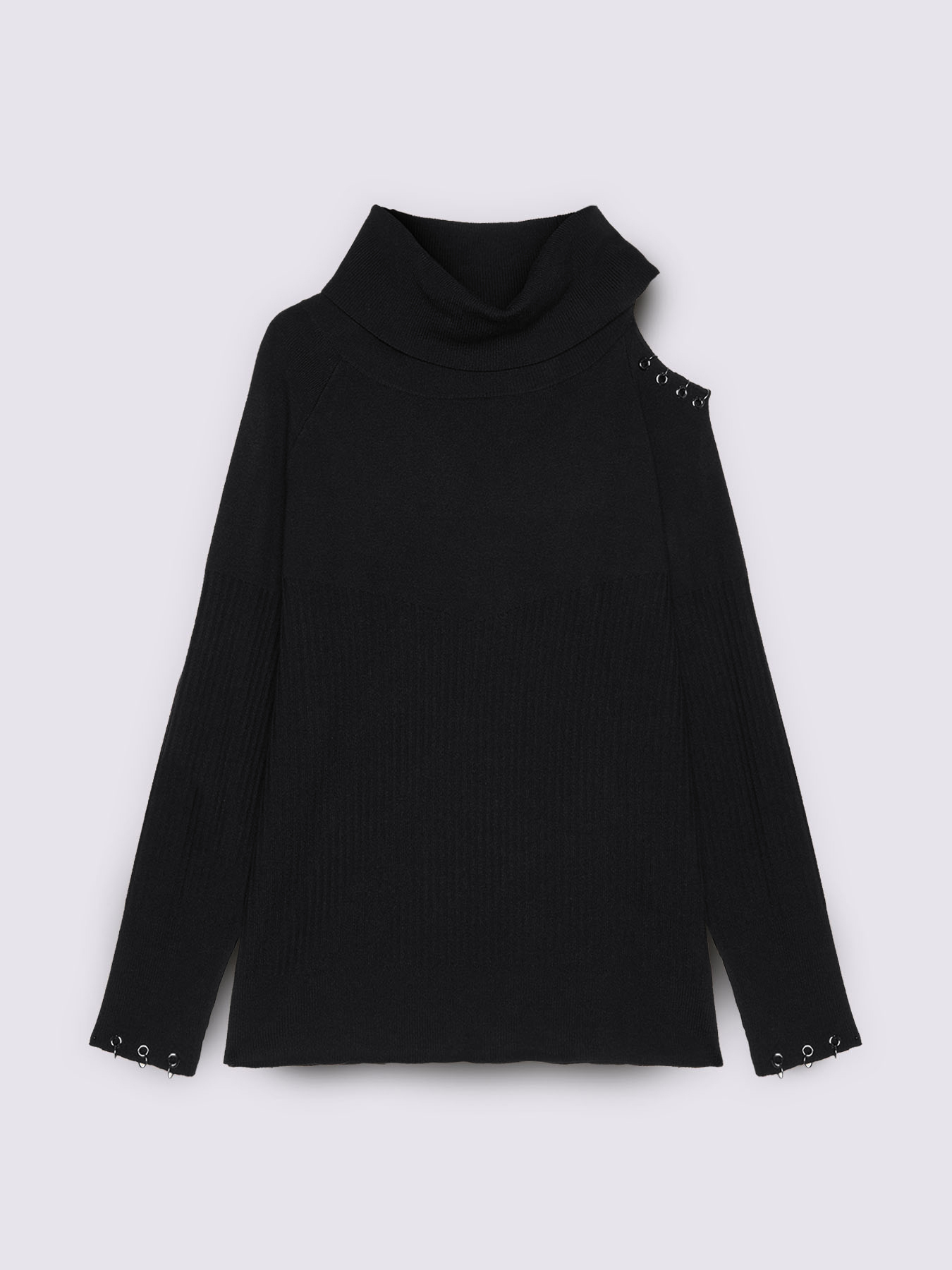 Top with cut-out detail and metal eyelets image number 5