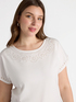 T-shirt with embroidery image number 0