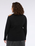 Maglia con dettaglio cut out e occhielli metallici image number 2