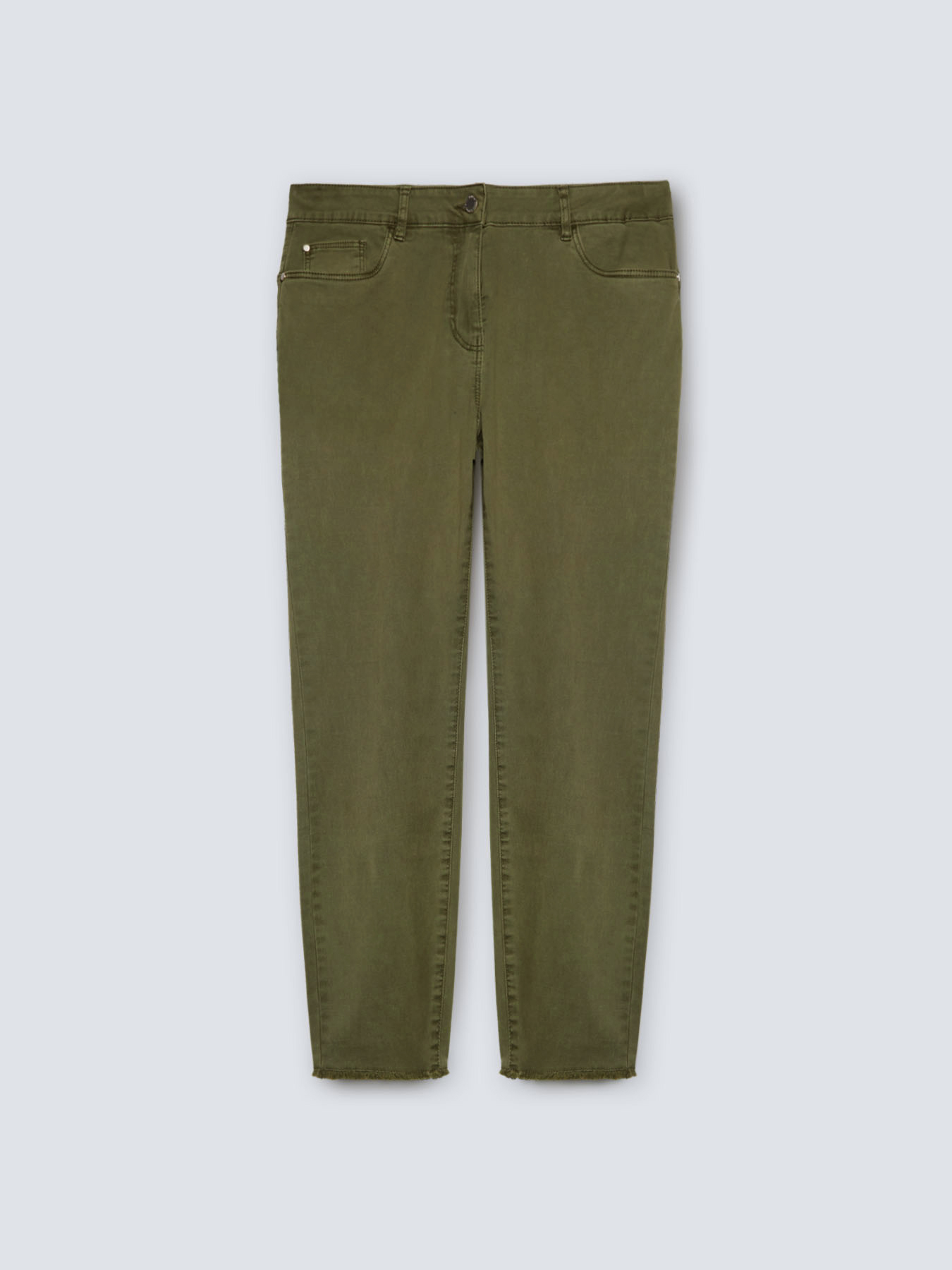 Pantalon skinny push-up en denim de couleur image number 2