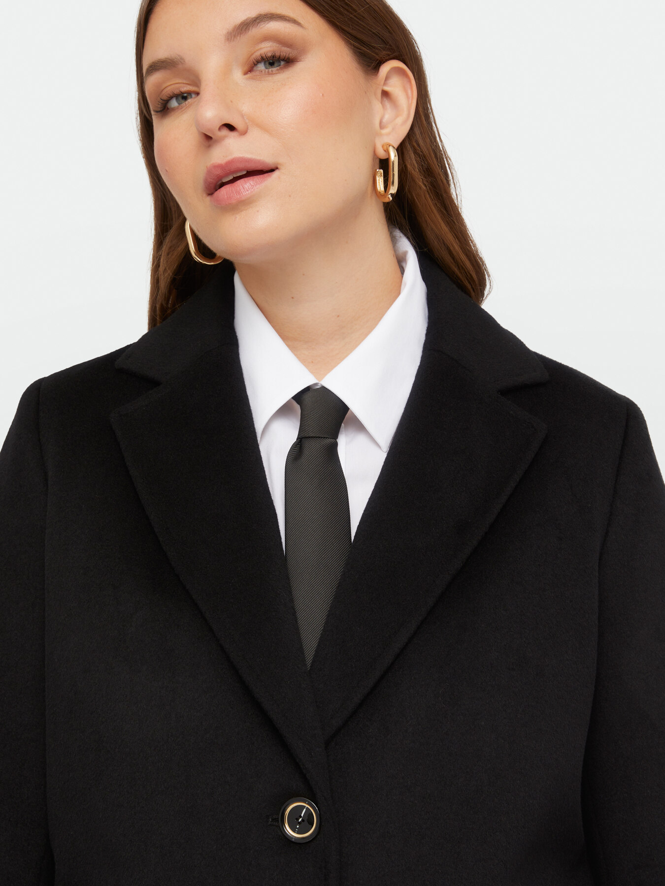 Mantel aus Wollstoff image number 4