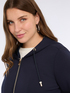 Hooded zip-up sweatshirt image number 3