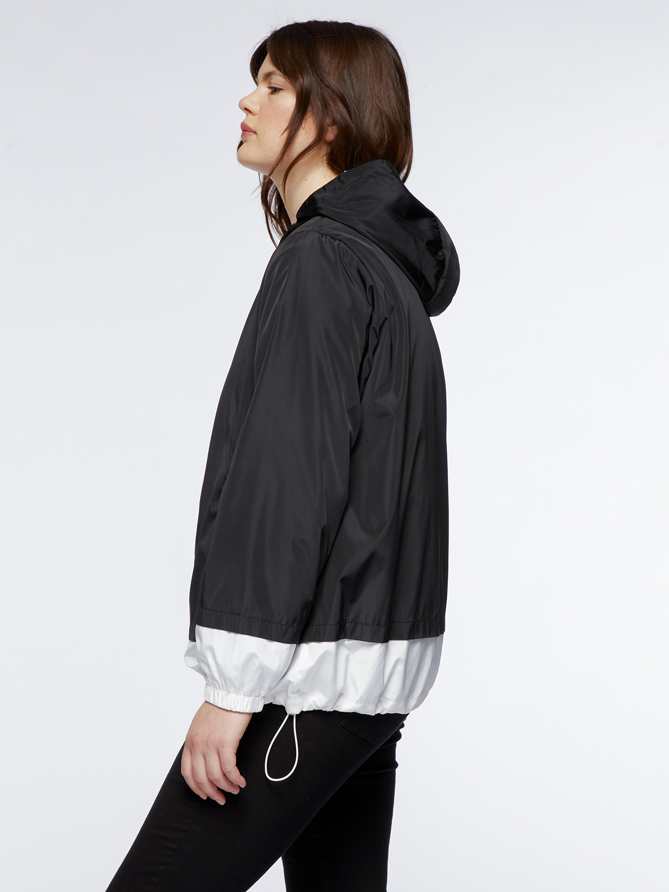 Giubbotto bicolore in nylon memory image number 3