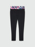 Legging avec bord imprim&eacute; &agrave; la taille image number 4