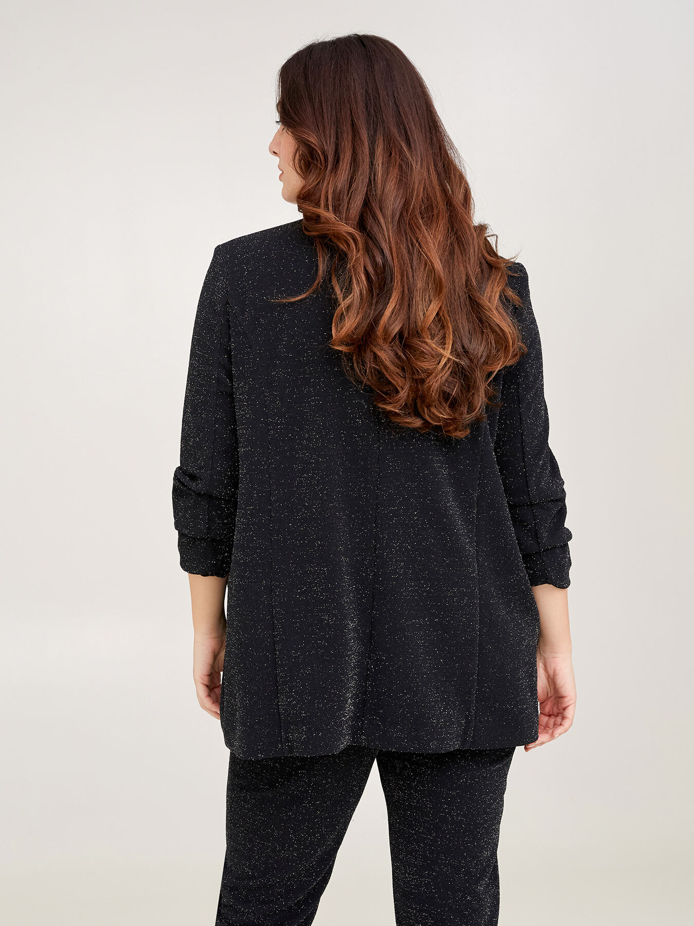 Giacca blazer lurex image number 1